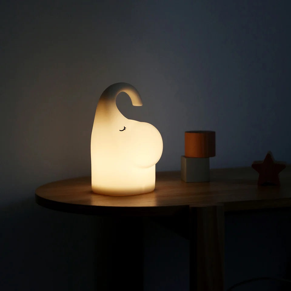 Silicone Hanging Elephant Night Light/Lamp for Kids