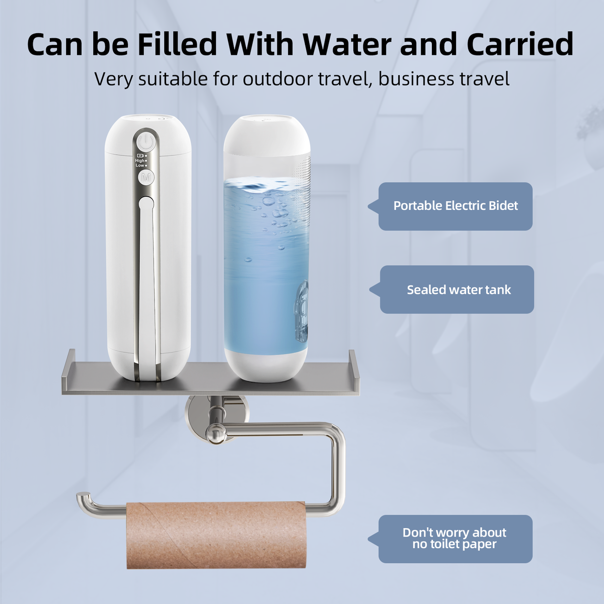 Rechargeable Portable Bidet