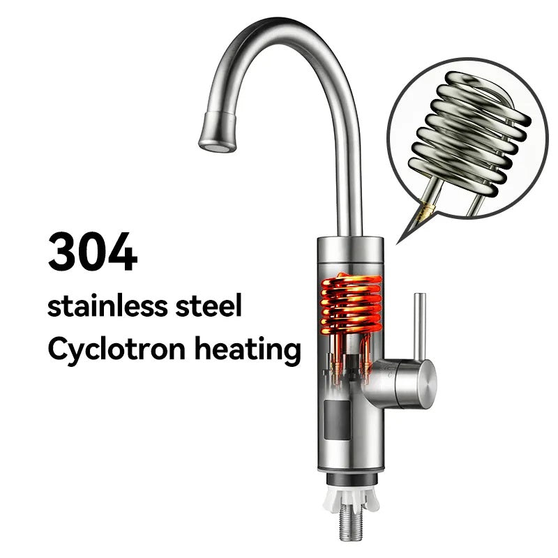 Stainless Steel Electric Instant Hot Water Faucet