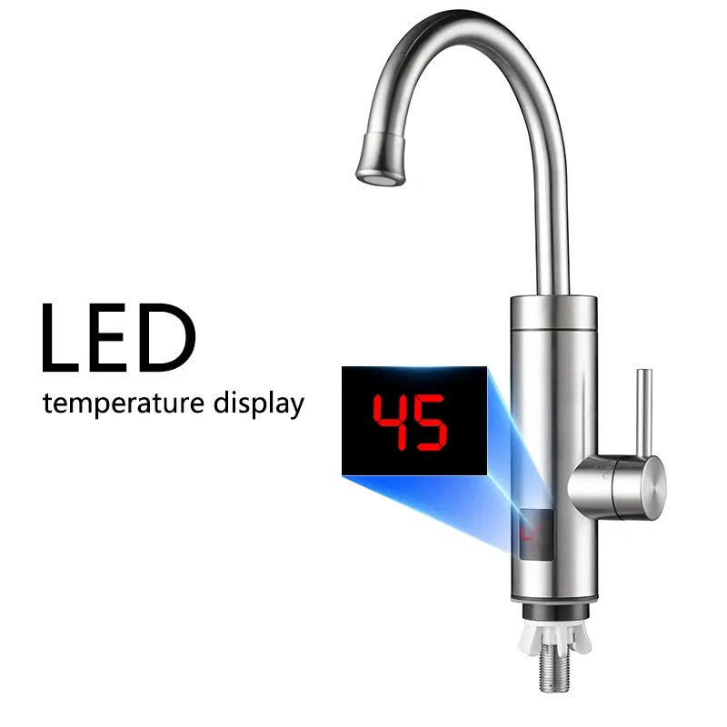 Stainless Steel Electric Instant Hot Water Faucet
