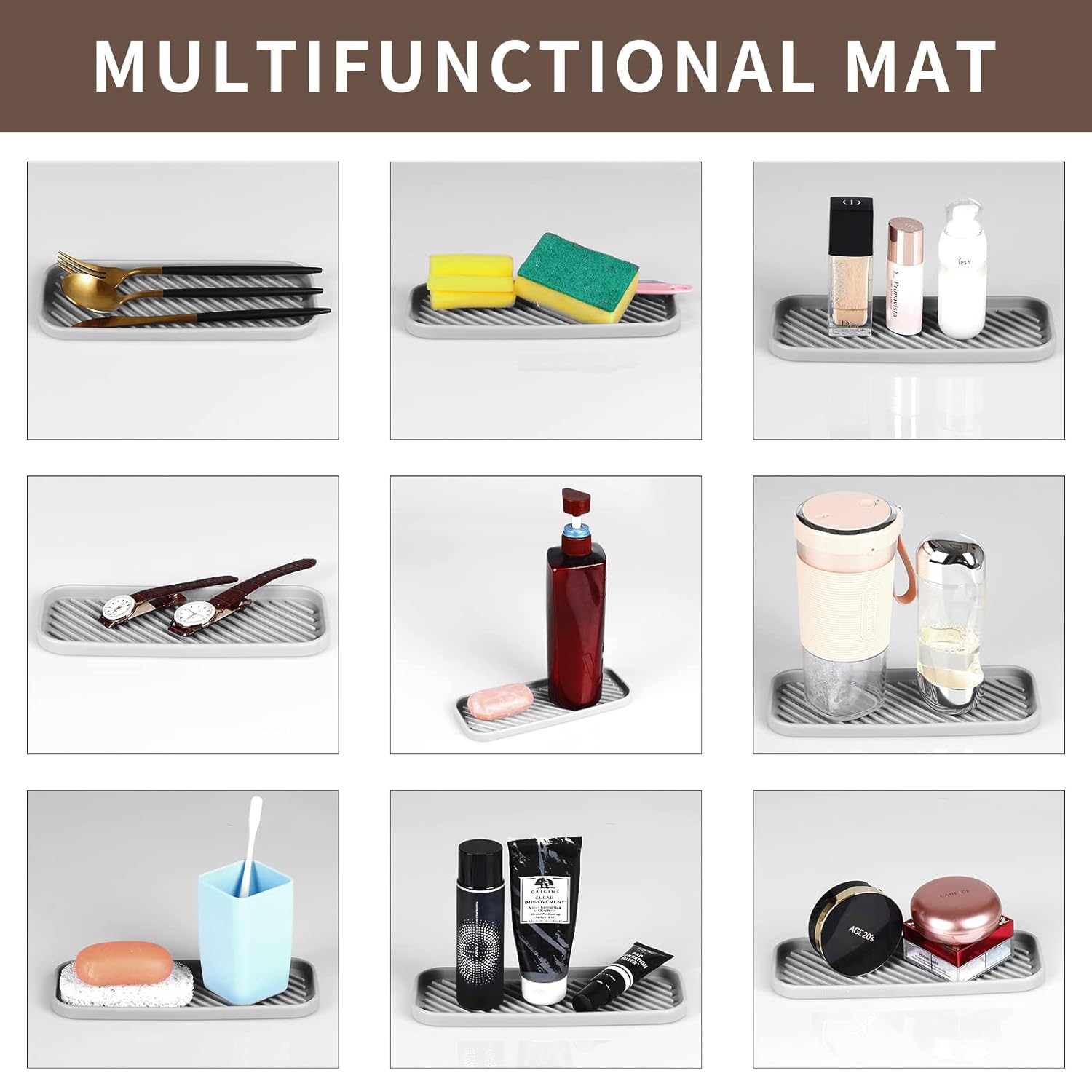 Silicone Sink Organizer Tray/Dish