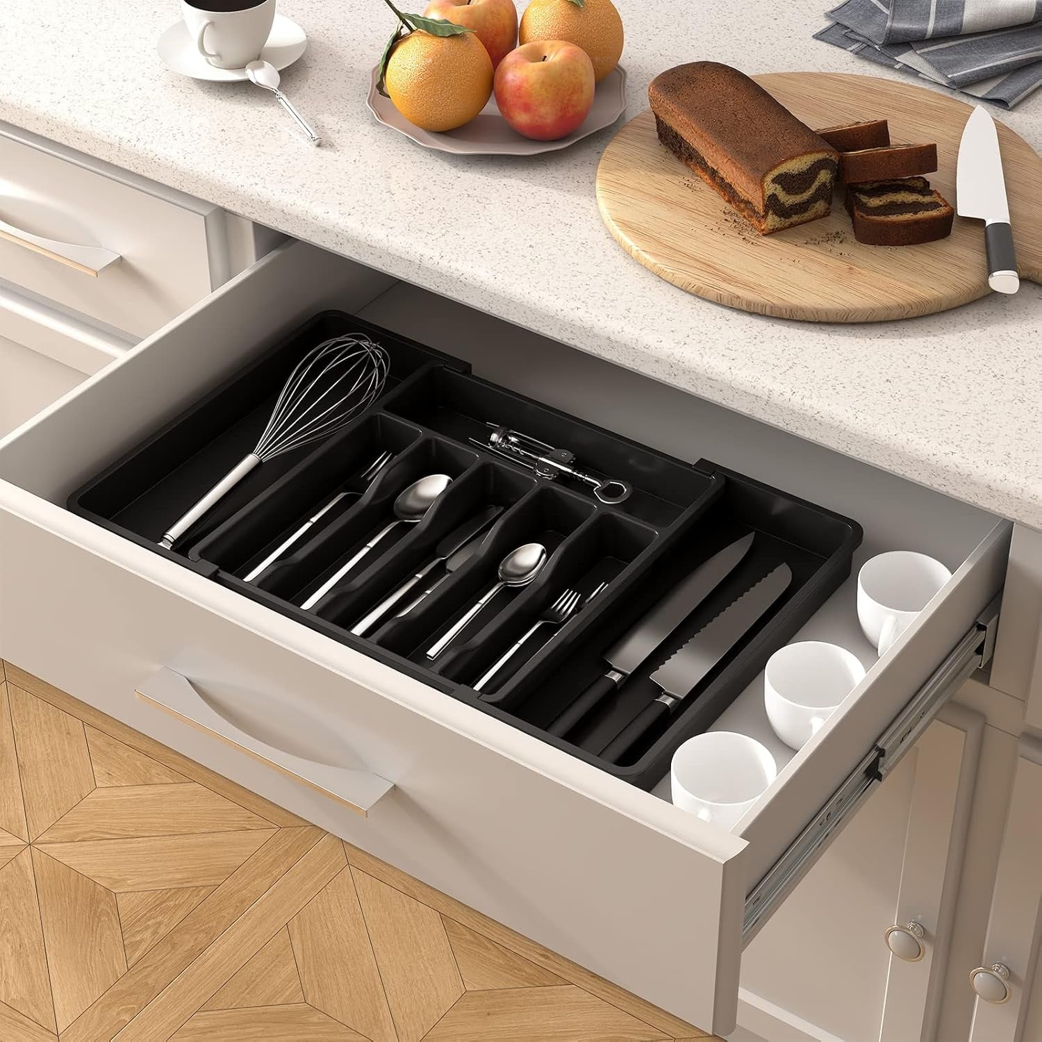 Expandable Kitchen Drawer Organizer