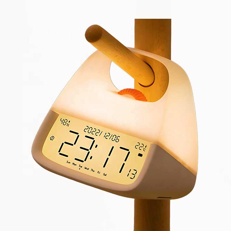Digital Clock With Night Light